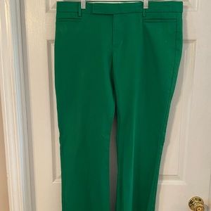 Gorgeous Kelly Green Gap trousers
